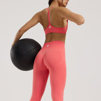 Define 2.0 Seamless Racer Back Bra | Sunlit Coral