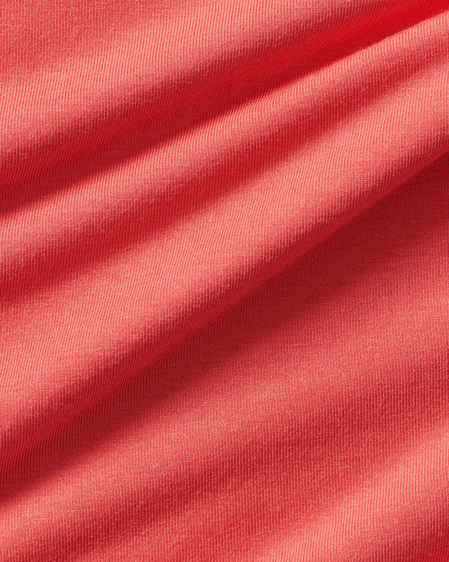 Smooth Contour Cropped Short Sleeve T-Shirt | Sunlit Coral