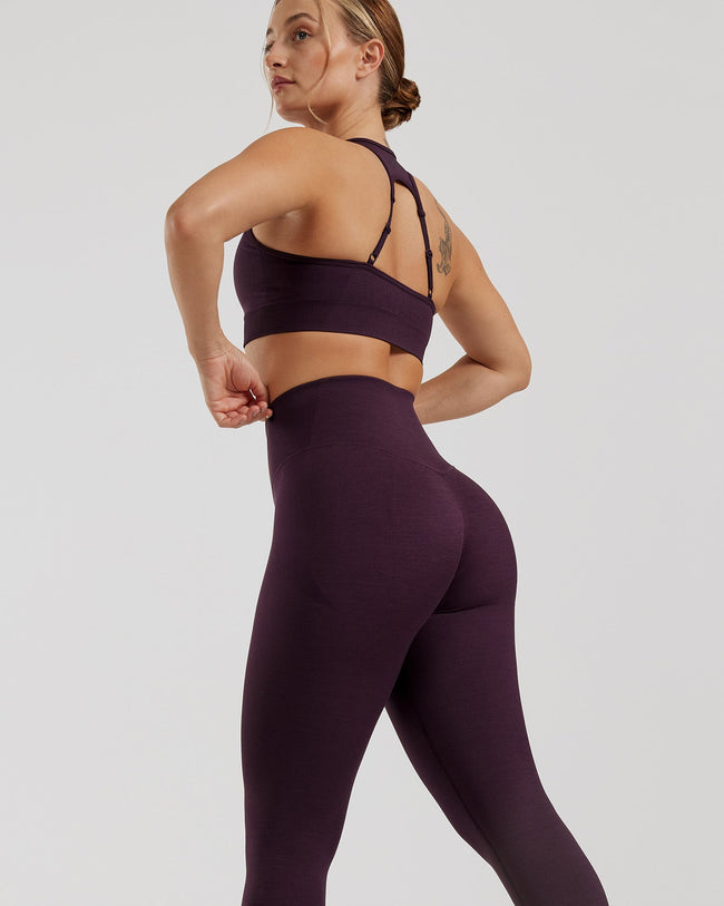 Motion Seamless Leggings | Midnight Plum