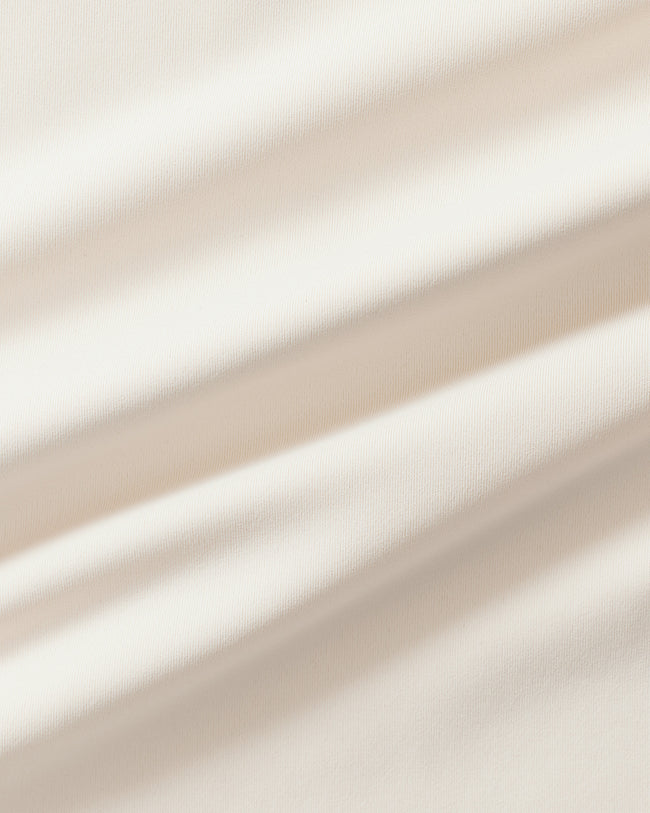 Essential Built-In Bra Midi Tank | Off White