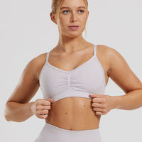 Define 2.0 Seamless Scrunch Bralette | Steel Grey