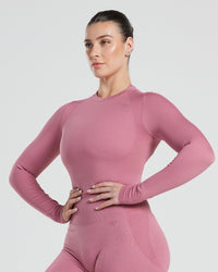 Motion Seamless Long Sleeve Midi Top | Heather Rose