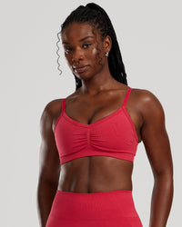 Define 2.0 Seamless Scrunch Bralette | Viva Magenta