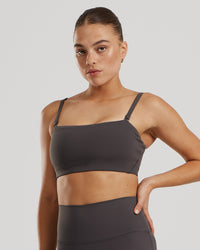 Essential Bandeau Convertible Bra | Graphite