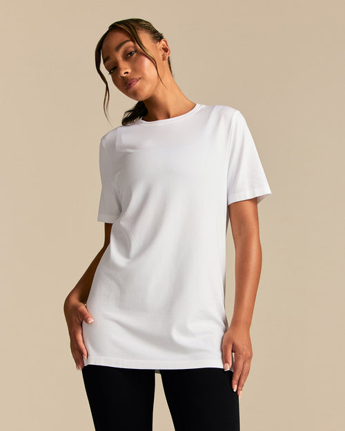 Lightweight Loose Fit T-Shirt | White