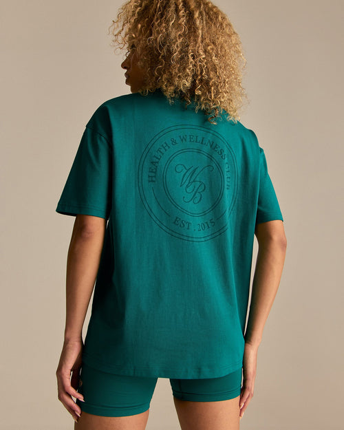 Comfort WB Logo Oversized Short Sleeve T-Shirt | Eden Green