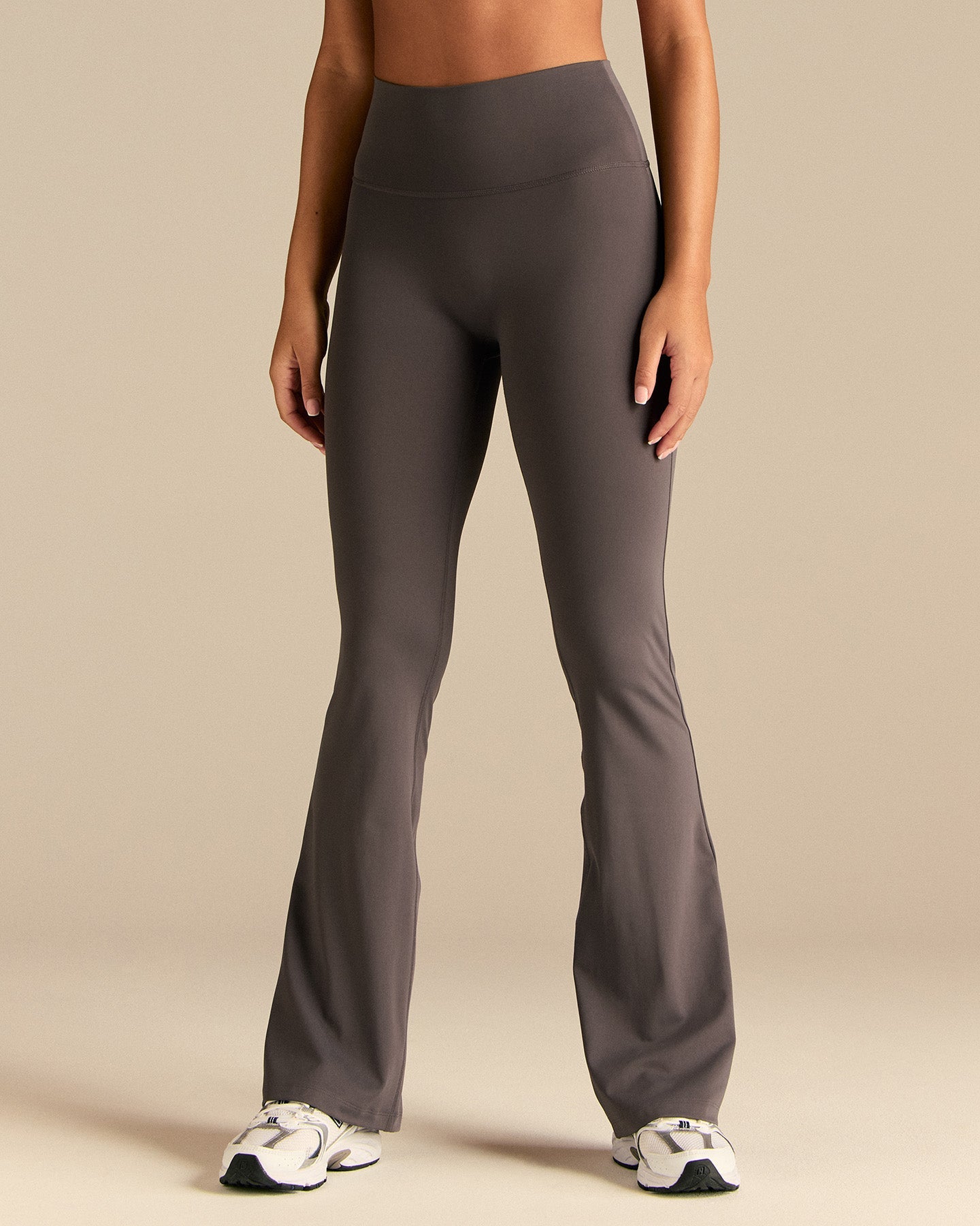 Essential Flared Leggings | Slate Grey