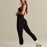 Power Seamless Leggings | Black