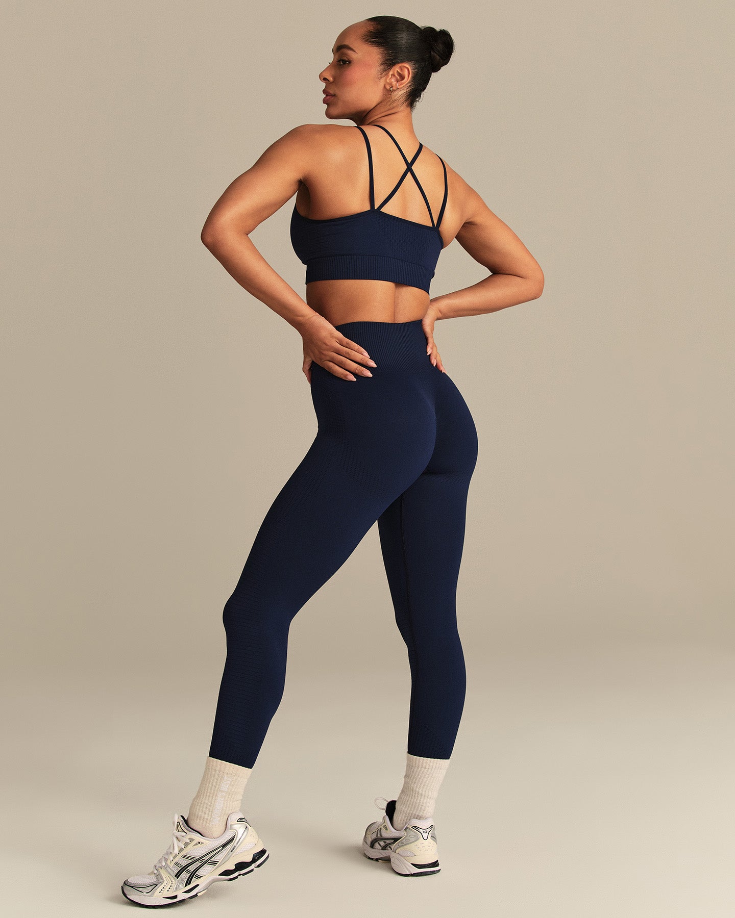 Power Seamless Sports Bra | Sapphire Blue