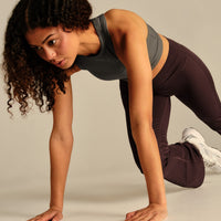 Comfort Ribbed Cropped Tank | Slate Grey (2/6)