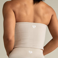 Define 2.0 Seamless Longline Bandeau Bra | Stone