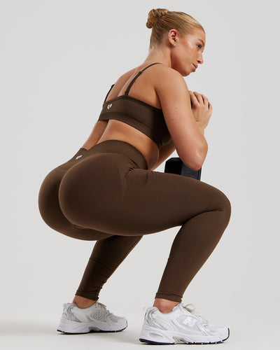 Define 2.0 Seamless Scrunch Leggings | Cocoa