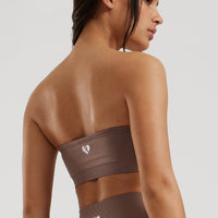 Define 2.0 Seamless Bandeau Bra | Mocha