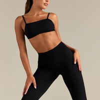 Emphasize Mid Waist Leggings | Black