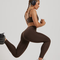 Essential High Waist Leggings | Cocoa