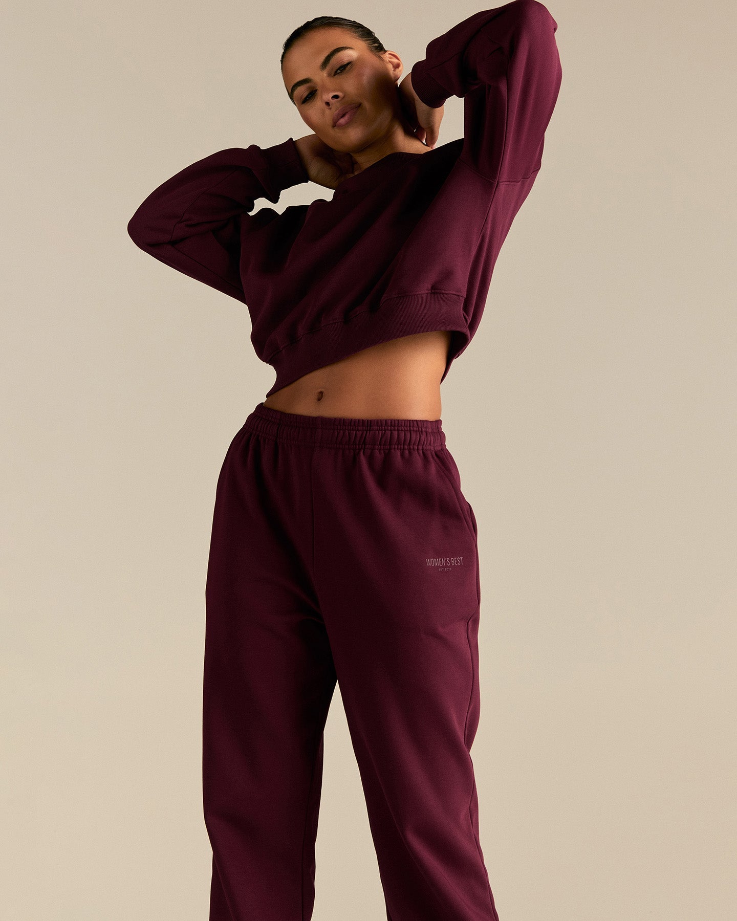 Comfort Joggers | Merlot