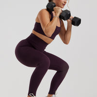 Motion Seamless Leggings | Midnight Plum