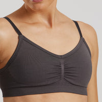 Define 2.0 Seamless Scrunch Bralette | Graphite