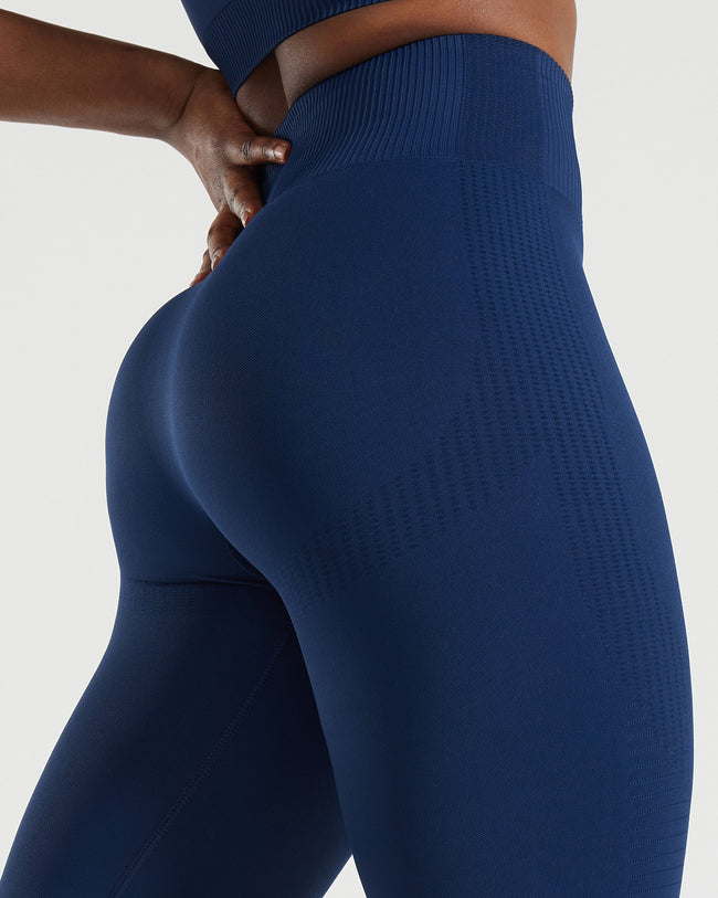 Legging femme bleu marine et blanc JS/YW06038/4/11 Legging femme bleu marine et blanc JS/YW06038/4/11