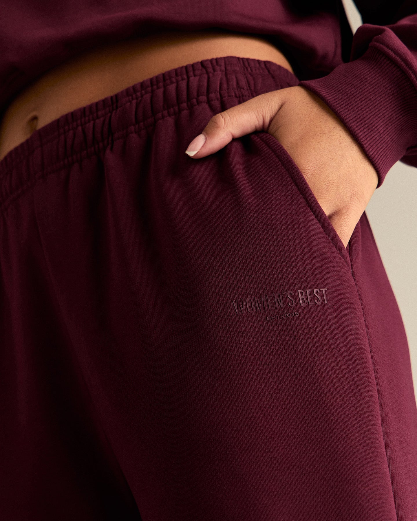 Comfort Joggers | Merlot