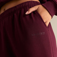 Comfort Joggers | Merlot
