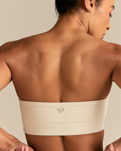 Essential Bandeau Convertible Bra | Coconut White