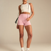 Essential Crop Tank Top | Coconut White