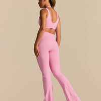 Power Double Layer Halter Bra | Candy Pink (4/6)