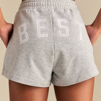 Comfort Lightweight "Best" Shorts | Grey Marl
