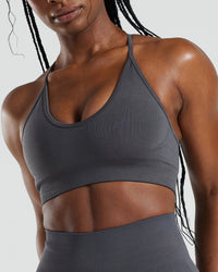 Define Seamless Racer Back Bra | Graphite