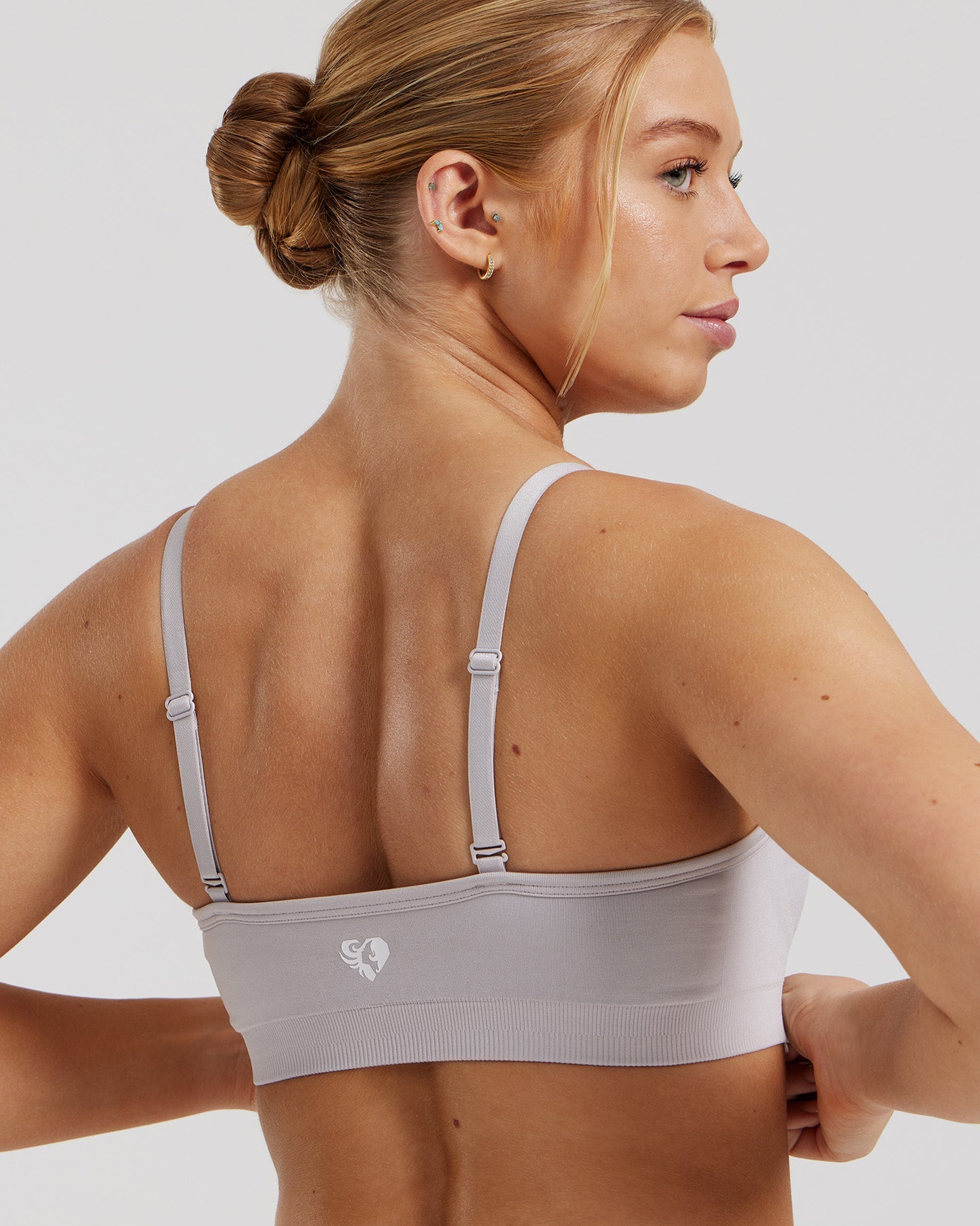 Define 2.0 Seamless Scrunch Bralette | Steel Grey