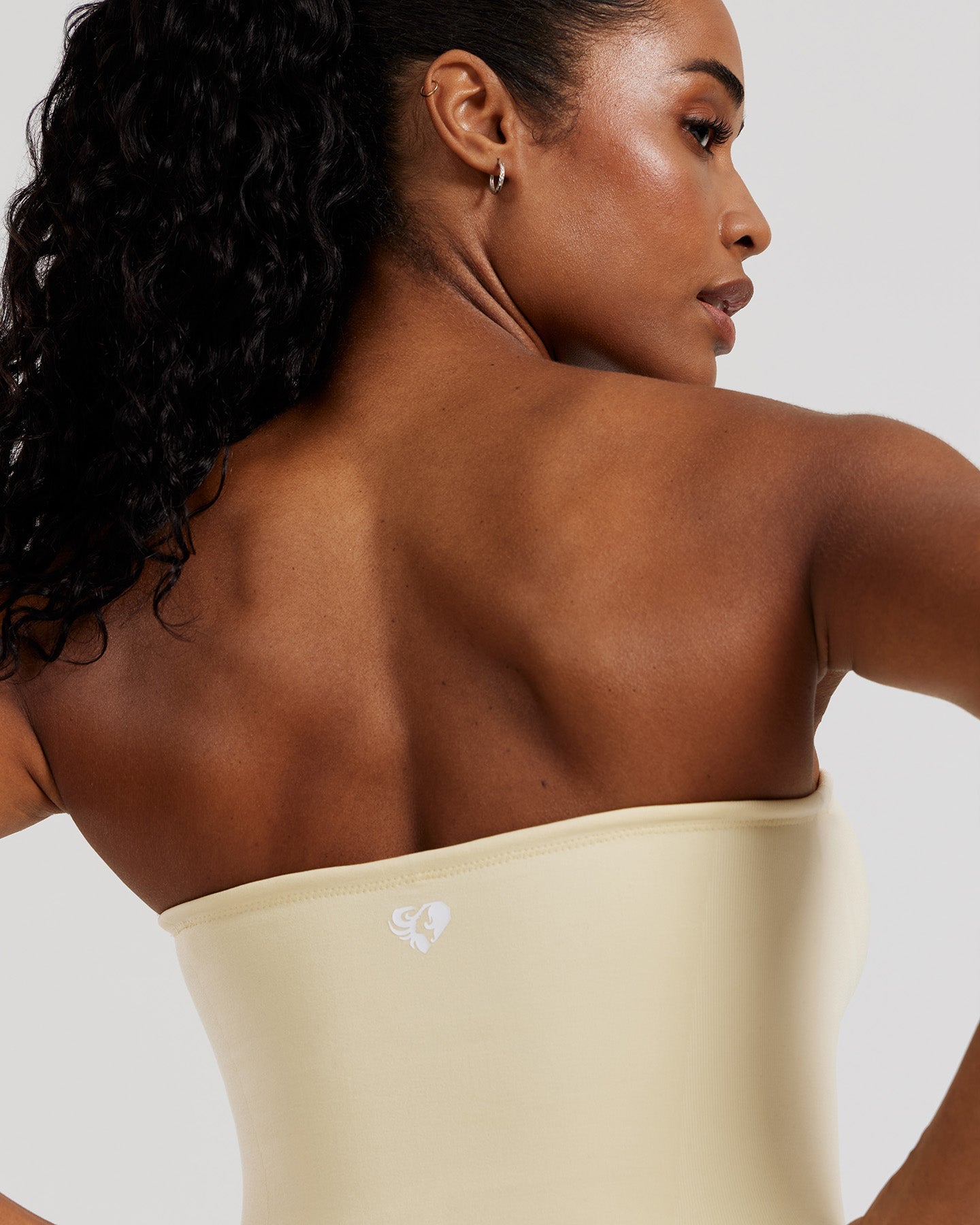 Define 2.0 Seamless Longline Bandeau Bra | Vanilla