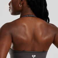 Define 2.0 Seamless Halter Neck Bra | Graphite