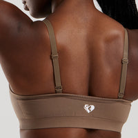 Define 2.0 Seamless Scrunch Bralette | Caribou