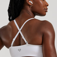 Define 2.0 Seamless Scrunch Bralette | White