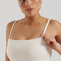 Essential Bandeau Convertible Bra | Off White