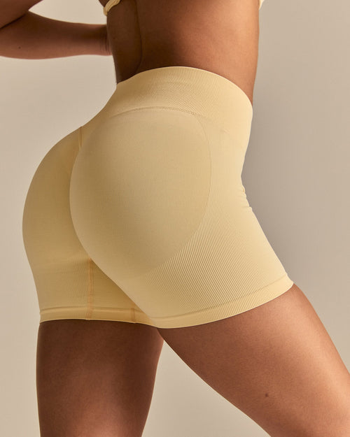 Emphasize Mid Waist 5" Shorts | Buttercup