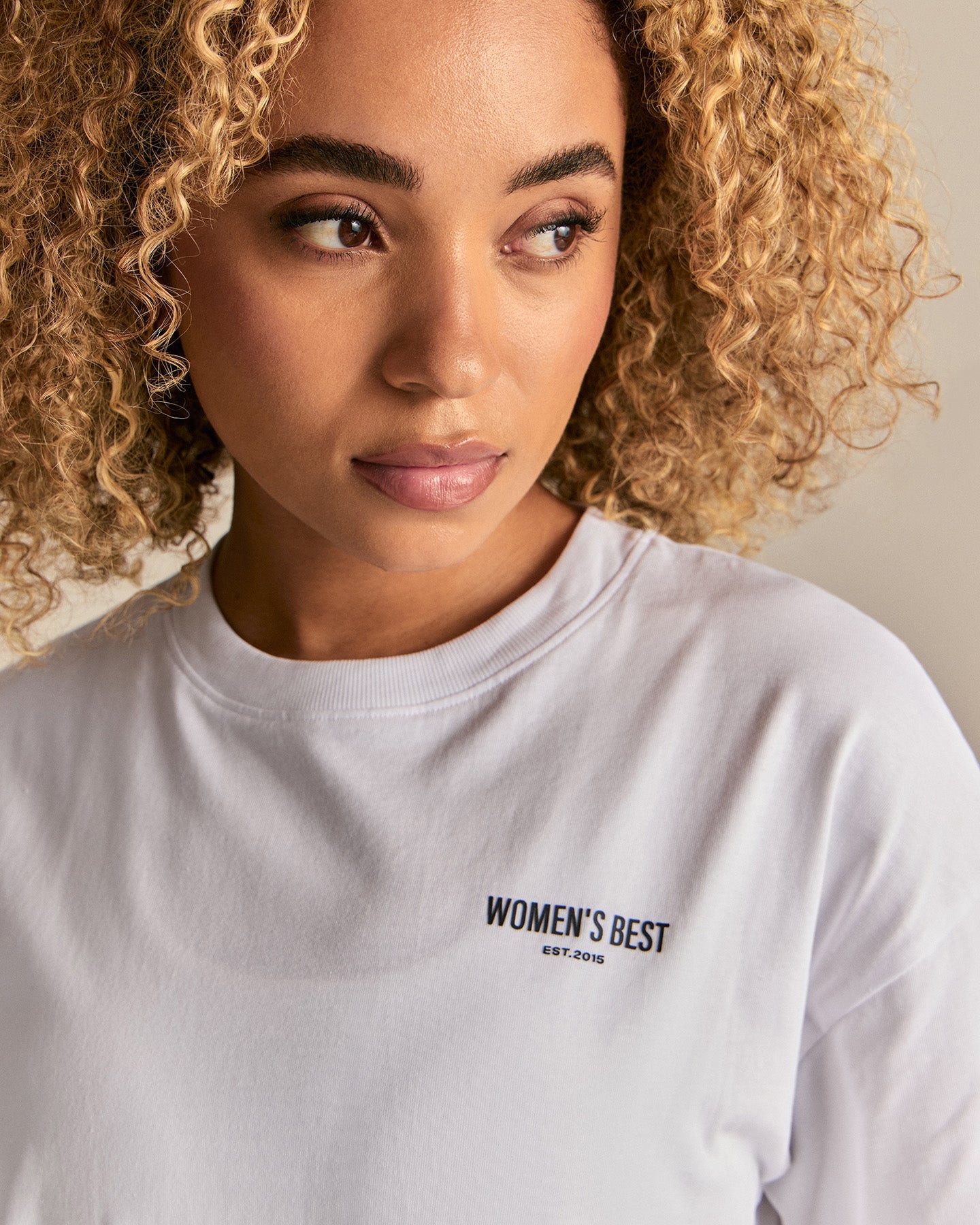 Comfort WB Logo Oversized Short Sleeve T-Shirt | White