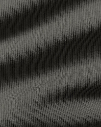 Comfort Ribbed Midi Tank | Slate Grey (5/6)