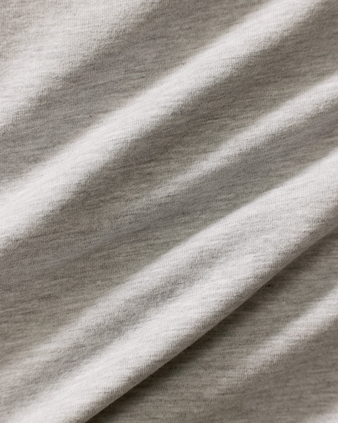 Cotton Contour Long Sleeve T-Shirt | Grey Marl