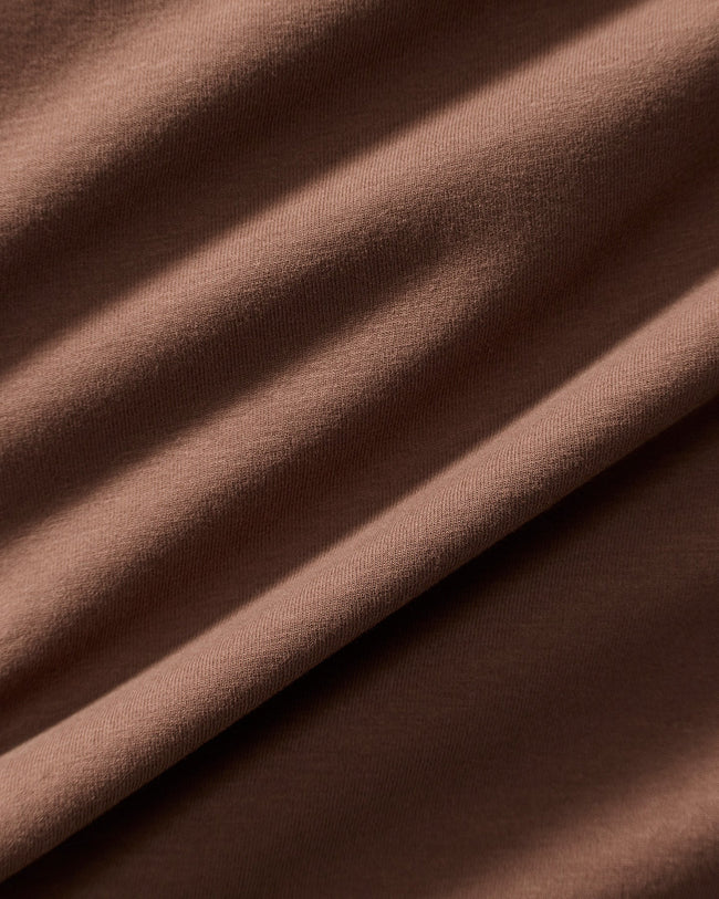 Cotton Contour Short Sleeve T-Shirt | Mocha