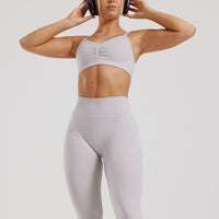 Define 2.0 Seamless Scrunch Bralette | Steel Grey
