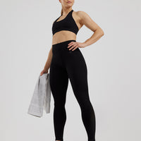 Motion Seamless Scrunch Leggings | Black