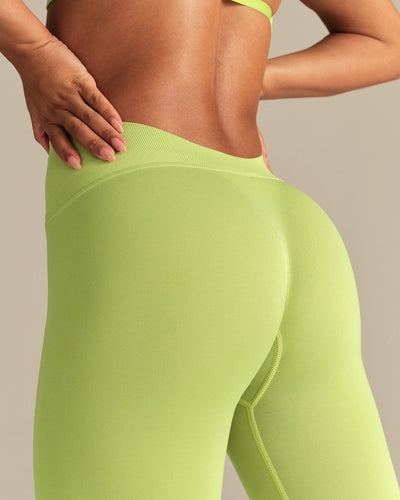 Define 2.0 Seamless Low Back Leggings | Lime Punch