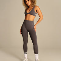 Power Enhanced High Waist Leggings | Slate Grey