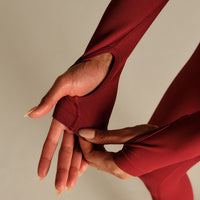 Power Long Sleeve Top | True Red