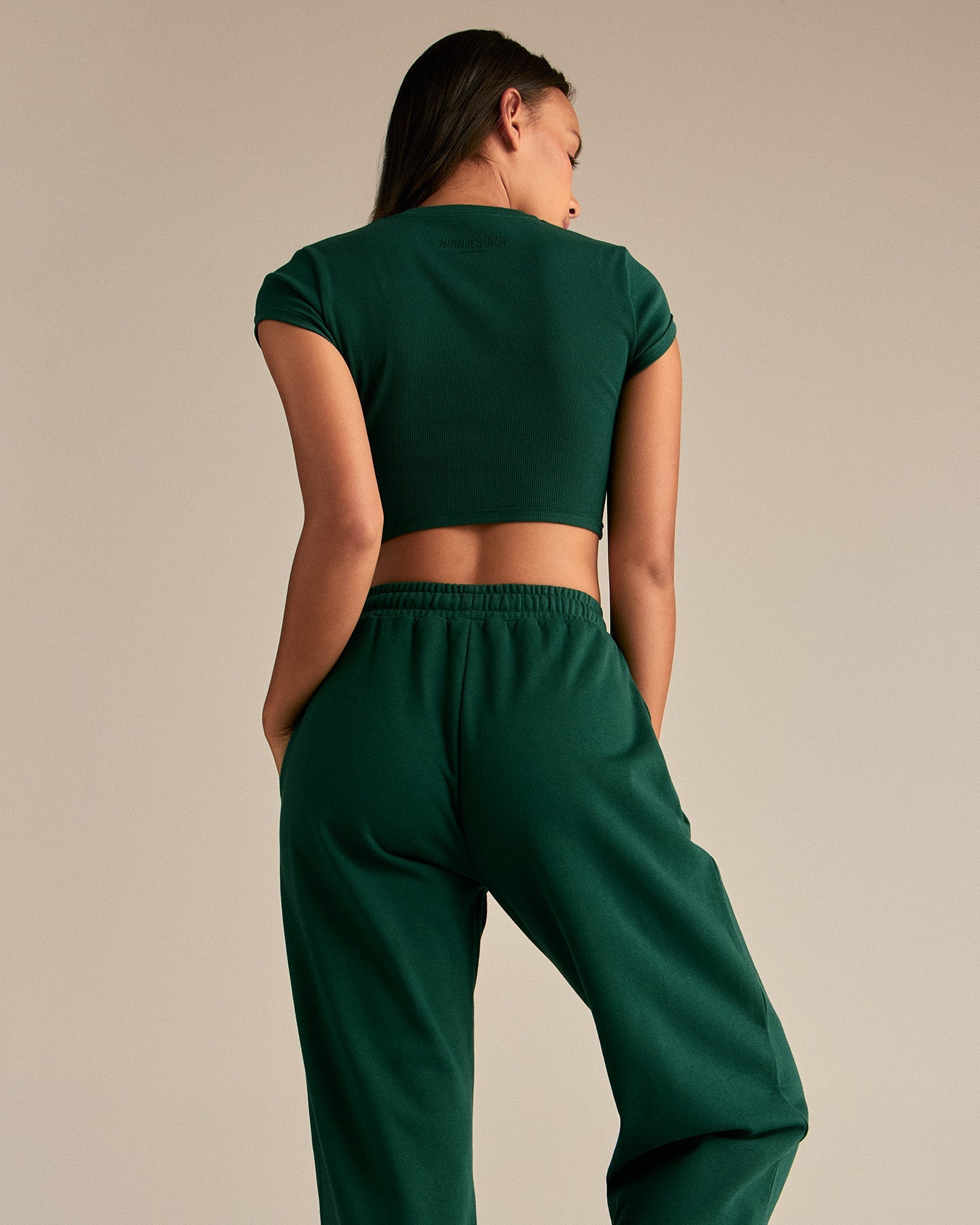 Comfort Graphic Ribbed Baby T-Shirt | Emerald