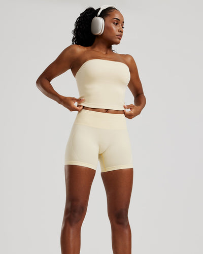 Define 2.0 Seamless Longline Bandeau Bra | Vanilla