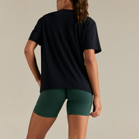 Comfort Oversized Hook Up T-Shirt | Midnight Black