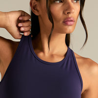 Essential Crop Tank Top | Mystic Purple